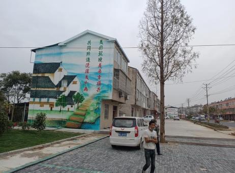  剑河墙绘的制作流程