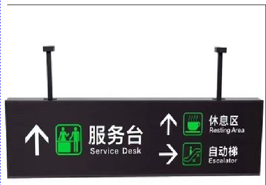  剑河吊牌灯箱制作流程。