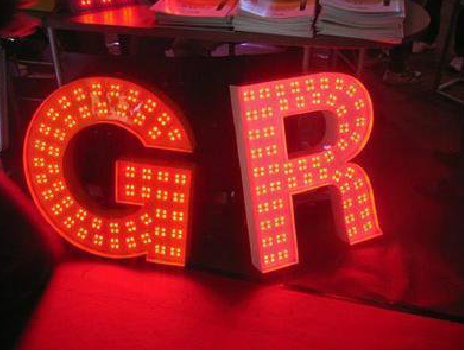  剑河LED发光字常见的安装误区。